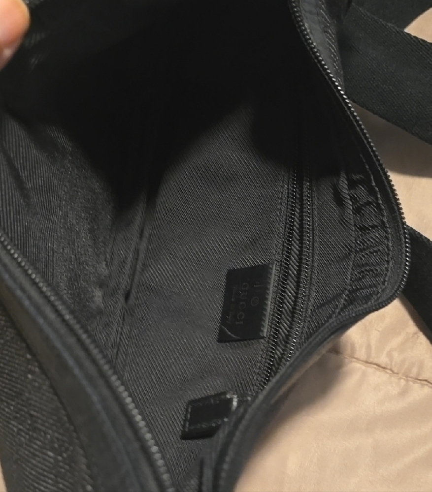 Woman's Black Gucci Bag